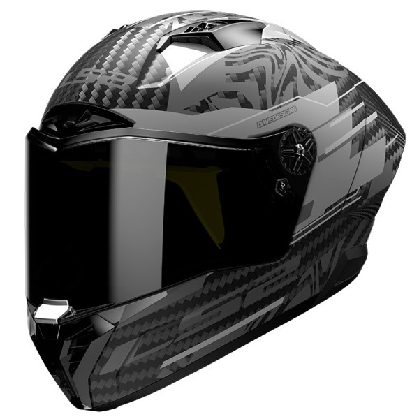 Ls2 Thunder Carbon Gp Aero Polar helmet matt black