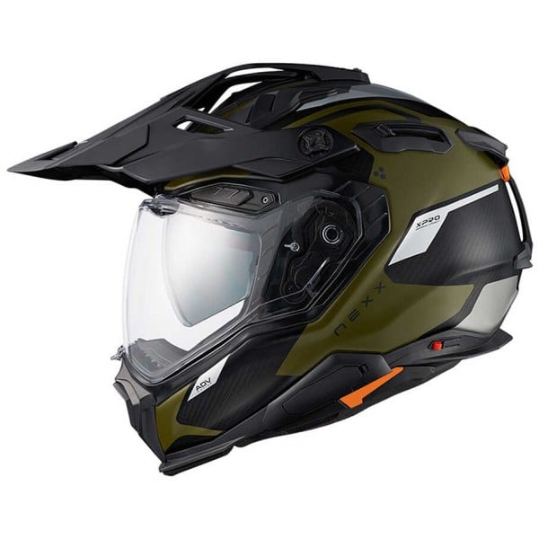 Nexx X.Wed3 Keyo helmet green matt silver
