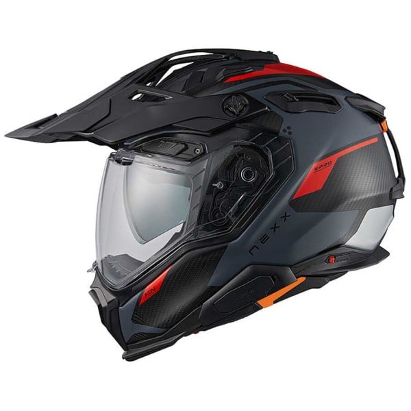 Nexx X.Wed3 Keyo helmet gray red matt