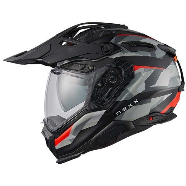 Nexx X.Wed3 Trailmania helmet gray red matt