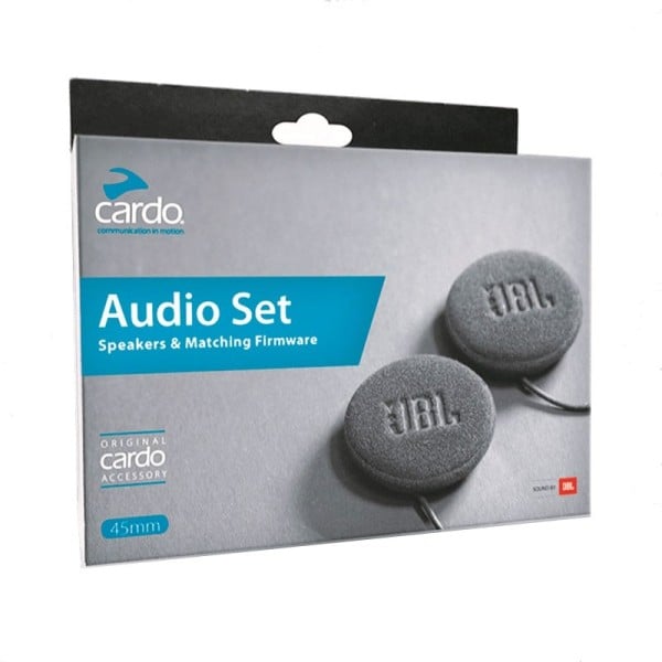 Cardo Jbl 45mm Packtalk/Freecom auriculares negro