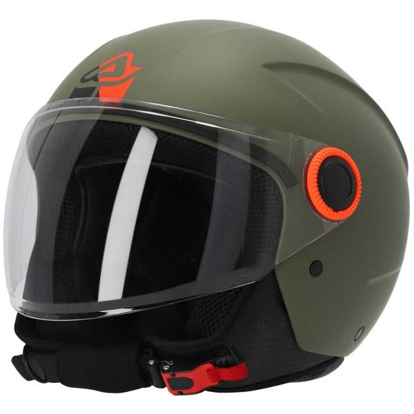 Acerbis Jet Brezza helmet military green