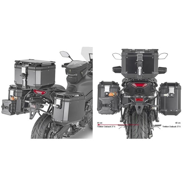 Givi PLO2159CAM Support valise latérale Yamaha Tracer 9
