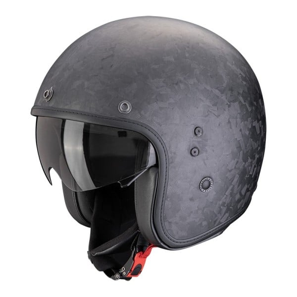 Scorpion Belfast Evo Carbon Onyx helmet matt black