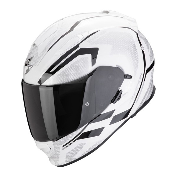 Scorpion Exo 491 Kripta helmet white black