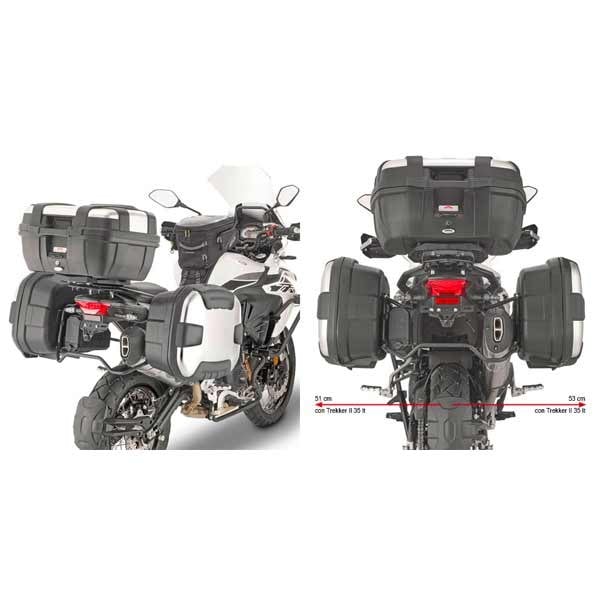 Marcos laterales Givi PL8711 Benelli TRK 502