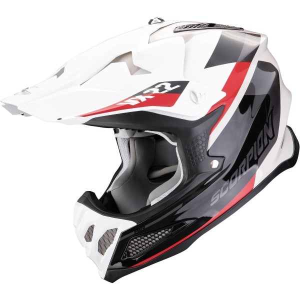 Scorpion VX-22 Air Beta helmet black red white
