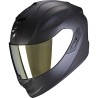 Scorpion Exo 1400 Evo 2 Carbon Air Solid Helm Mattschwarz