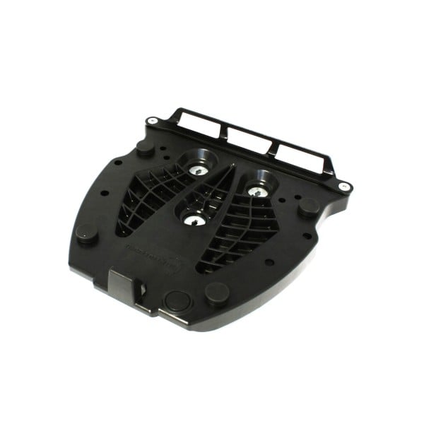 Adapter plate for ALU-RACK SW-Motech luggage rack for Givi / Kappa Monolock Black
