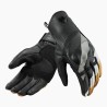 Revit Redhill Damen-Handschuhe, schwarz, gelb, ockerfarben