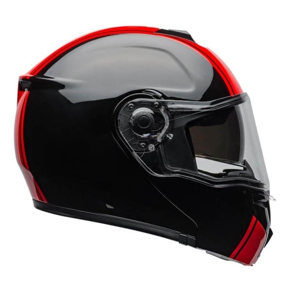 Modular helmet Bell SRT Ribbon black red