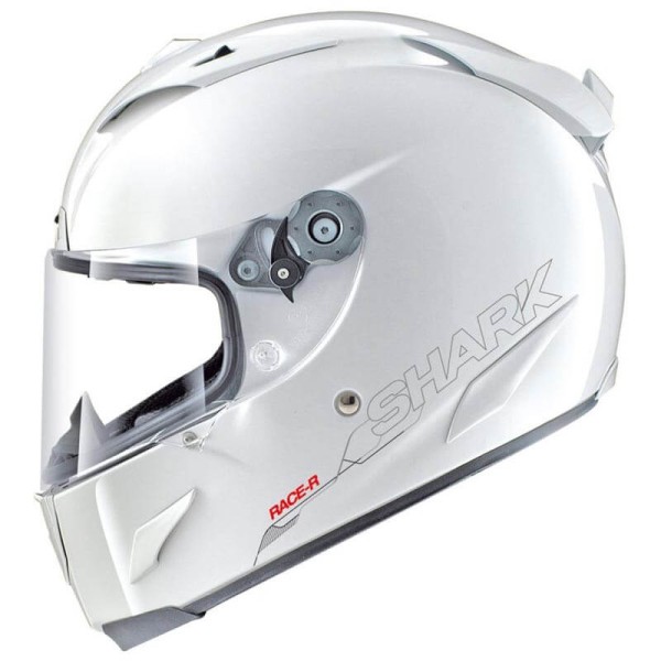 Shark RACE-R PRO Blank motorcycle helmet white