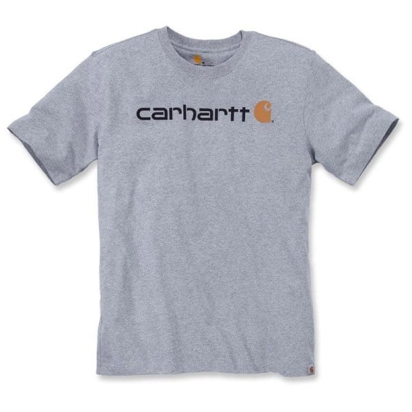 T-shirt Carhartt Core Logo grau