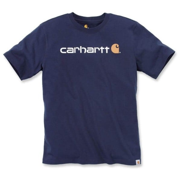 T-shirt Carhartt Core Logo blau