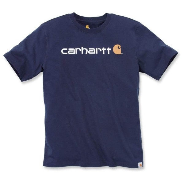 T-shirt Carhartt Core Logo bleu