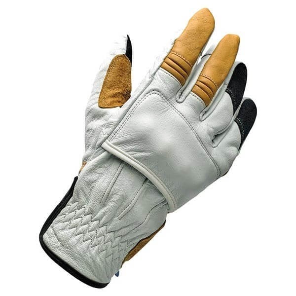 Motorcycle gloves Biltwell Belden Cement