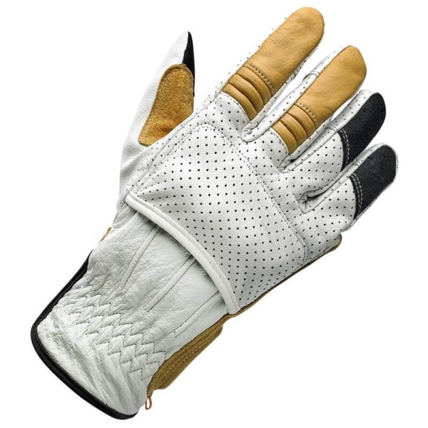 Motorcycle gloves Biltwell Borrego Cement