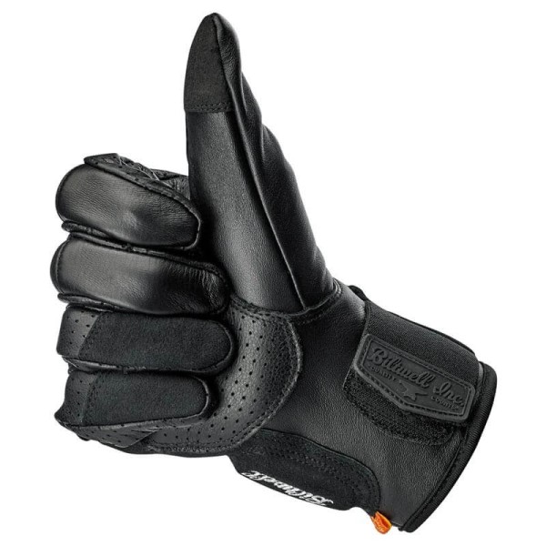 Motorcycle gloves Biltwell Borrego black