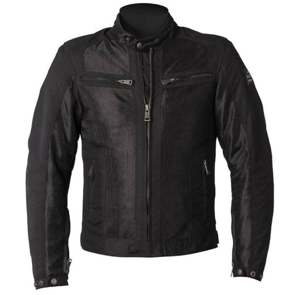 Summer motorcycle jacket Helstons Spring black