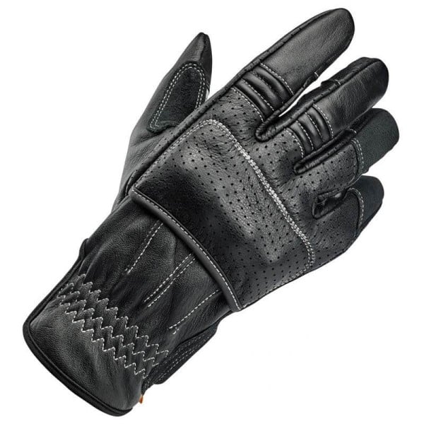 Motorcycle gloves Biltwell Borrego black cement