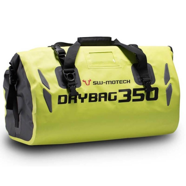 Sw Motech Drybag 350 motorcycle tail bag yellow fluo