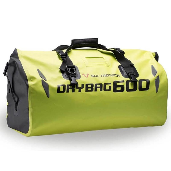Borsa posteriore moto Sw Motech Drybag 600 giallo fluo