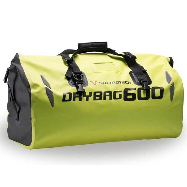 Sw Motech Drybag 600 motorcycle tail bag yellow fluo