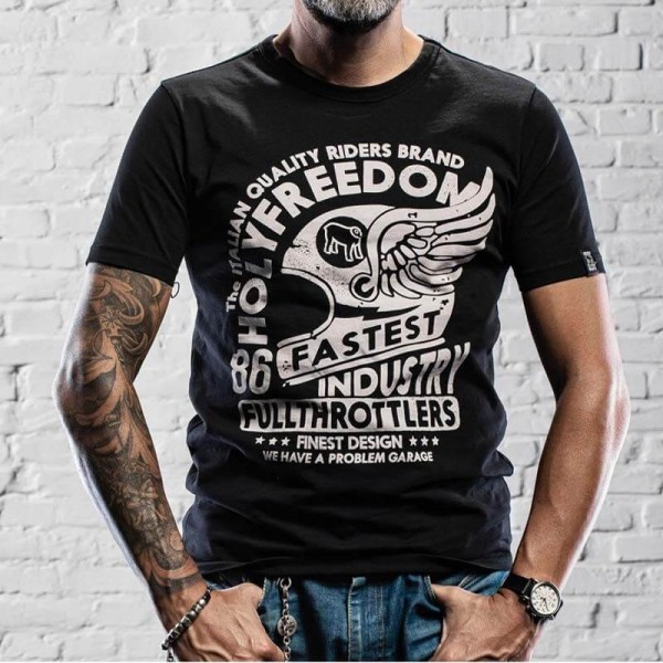 Camiseta Holy Freedom Casco Alato