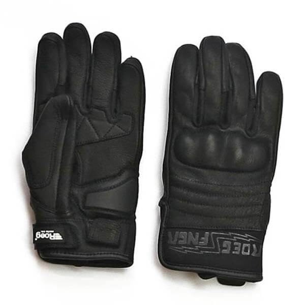 Guantes moto Roeg FNGR All-Leather negro