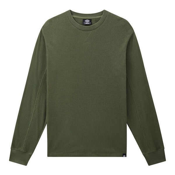 Dickies Zwolle Waffle military green sweater