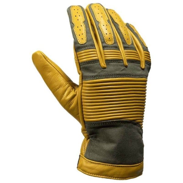 John Doe Durango yellow olive motorcycle gloves