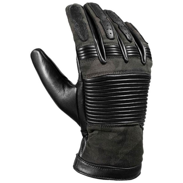 John Doe Durango black camouflage motorcycle gloves