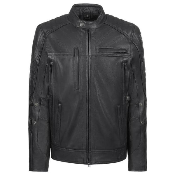 John Doe Technical XTM black motorcycle leater jacket