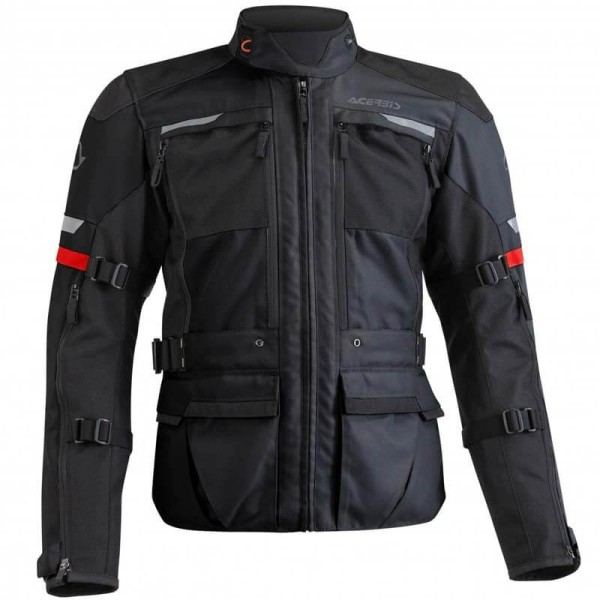 Acerbis X-Tour CE 3 black motorcycle jacket
