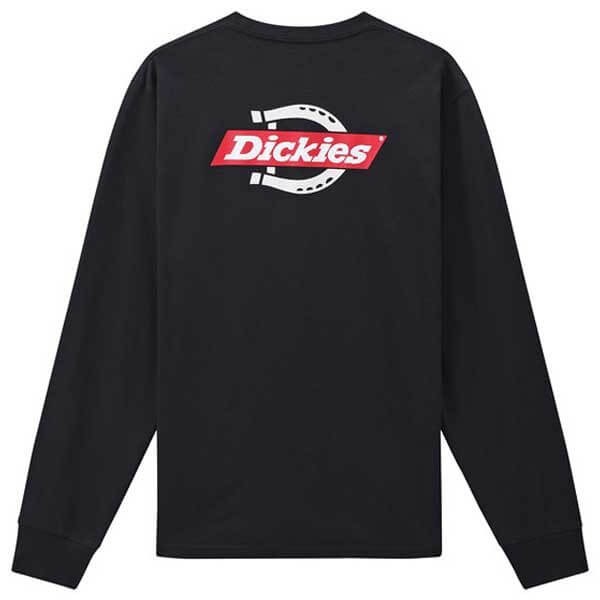 Dickies Ruston Long Sleeve T-Shirt Large Black 