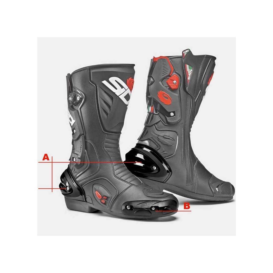 SIDI Roarr Black/Red/Black Sports Touring Motorcycle Boot CHEAPEST ON