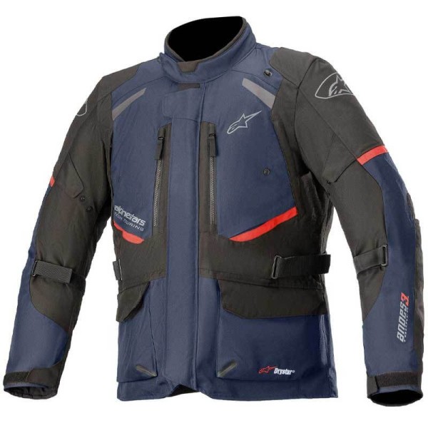 Alpinestars Andes V3 Drystar blue motorcycle jacket