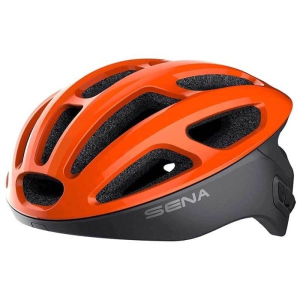 Sena R1 Smart Cycling bike helmet Electric Tangerine