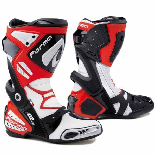 Stivali moto racing Forma Ice Pro rosso