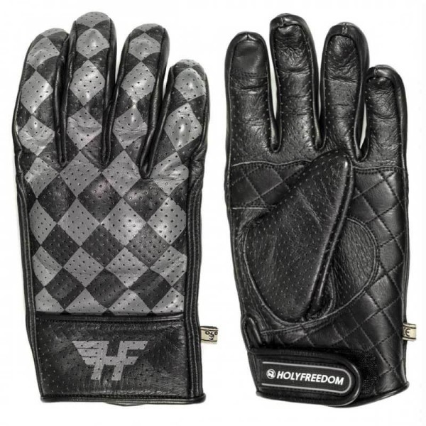 Holy Freedom Bullit grey motorcycle gloves