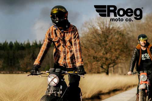 Roeg Moto &amp; Co. helmets and motorcycle clothing