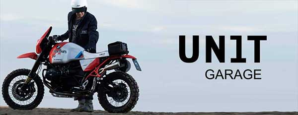 Unit Garage motorcycle accessories for Bmw and Ducati